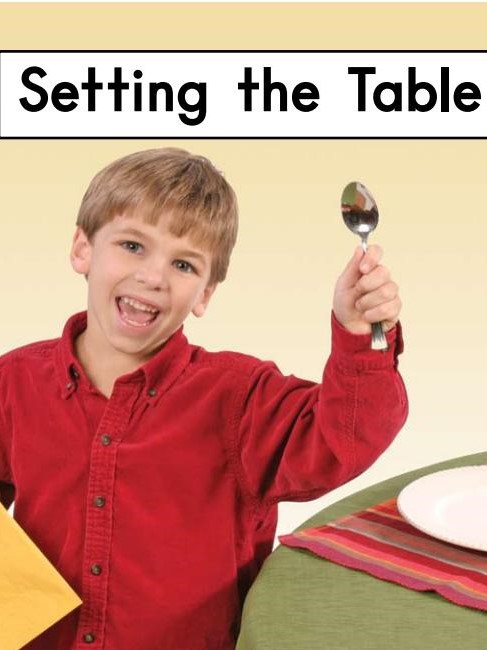 Setting the table