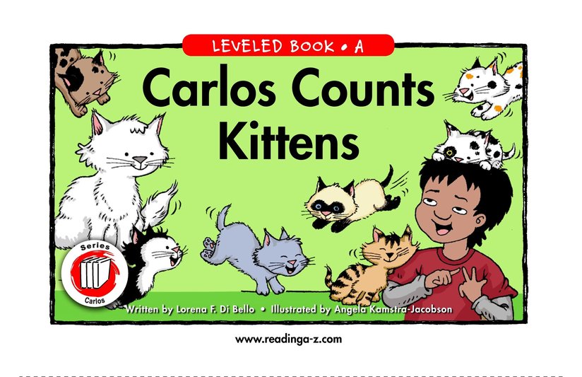 Carlos Counts Kittens