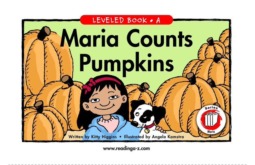 Maria Counts Pumpkins