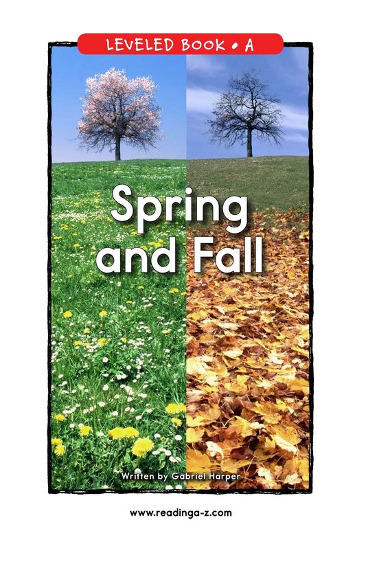 Spring and Fall
