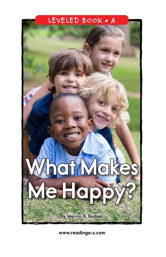 What Makes Me Happy
