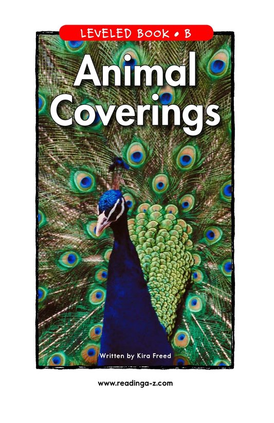 Animal Coverings