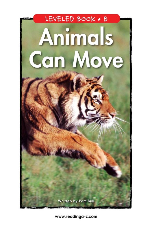 Animals Can Move