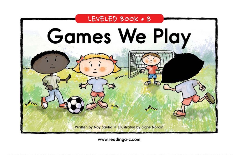 Games We Play
