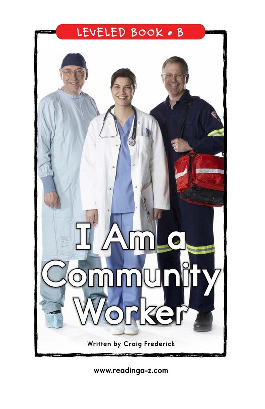 I Am a Community Worker