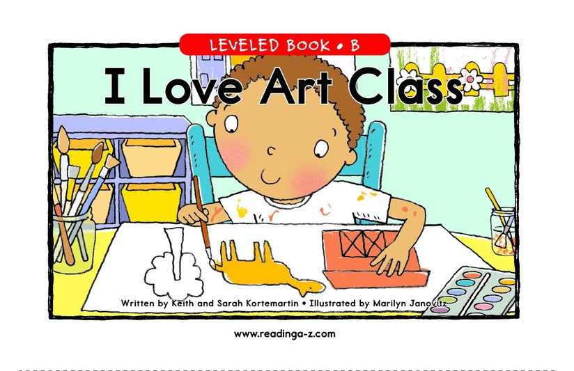 I Love Art Class