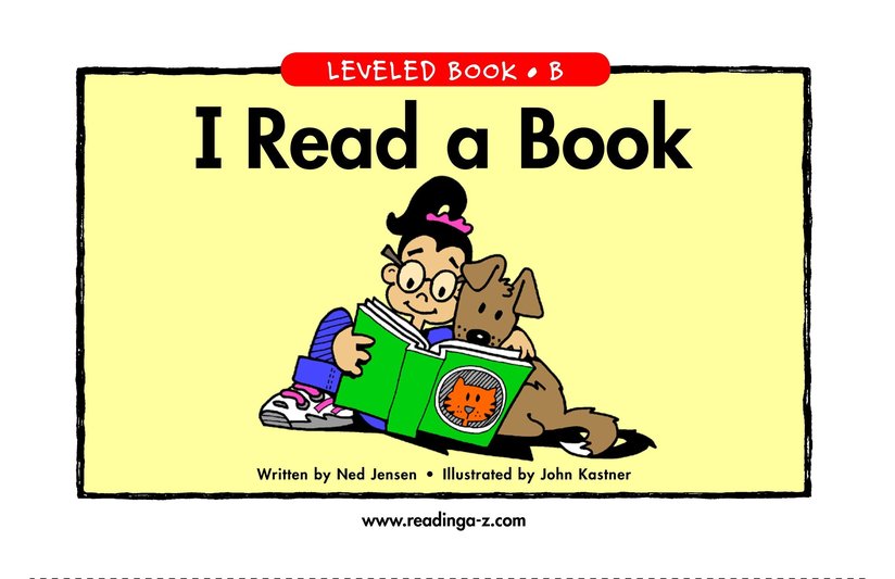 I Read a Book