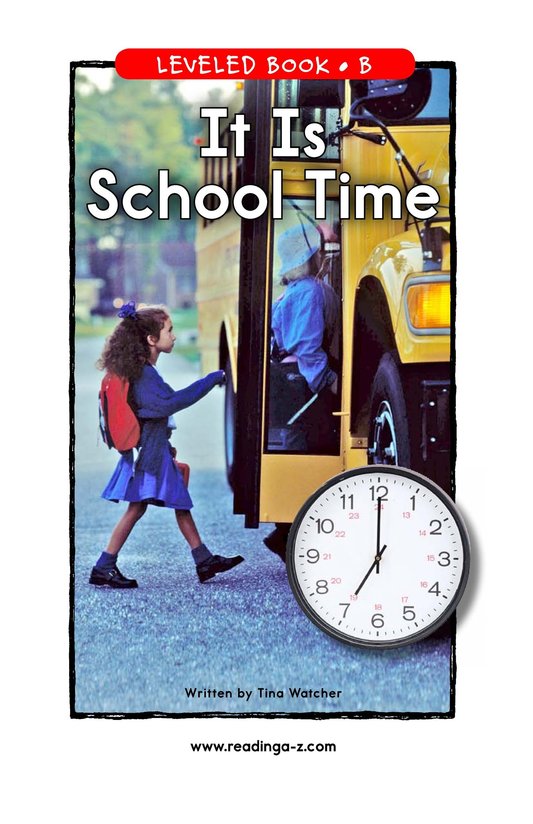 It Is School Time