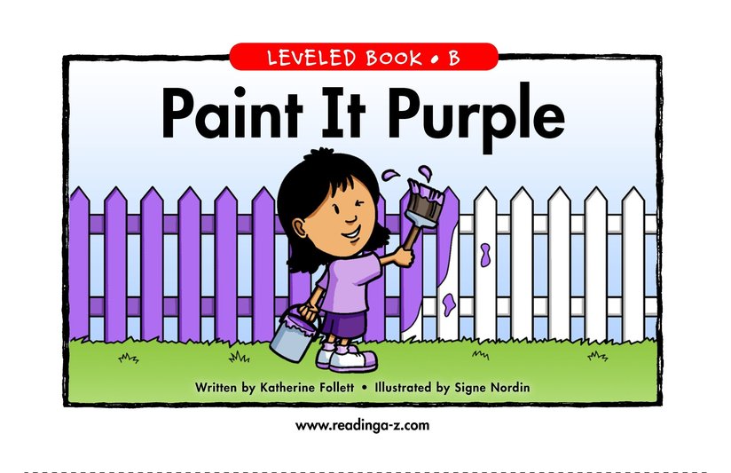 Paint It Purple