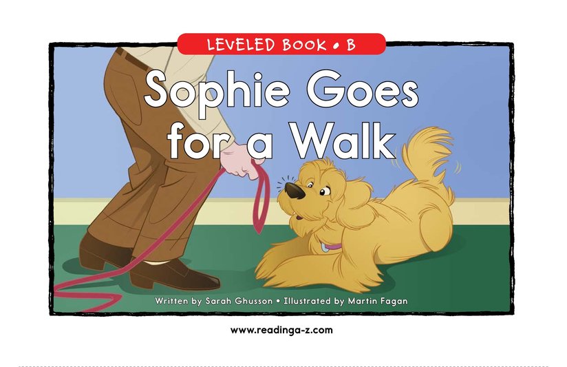 Sophie Goes for a Walk