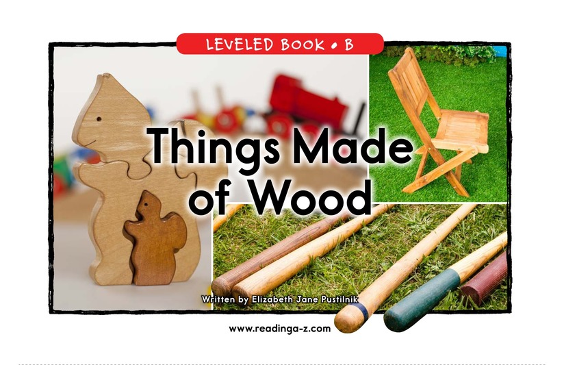 Things Made of Wood