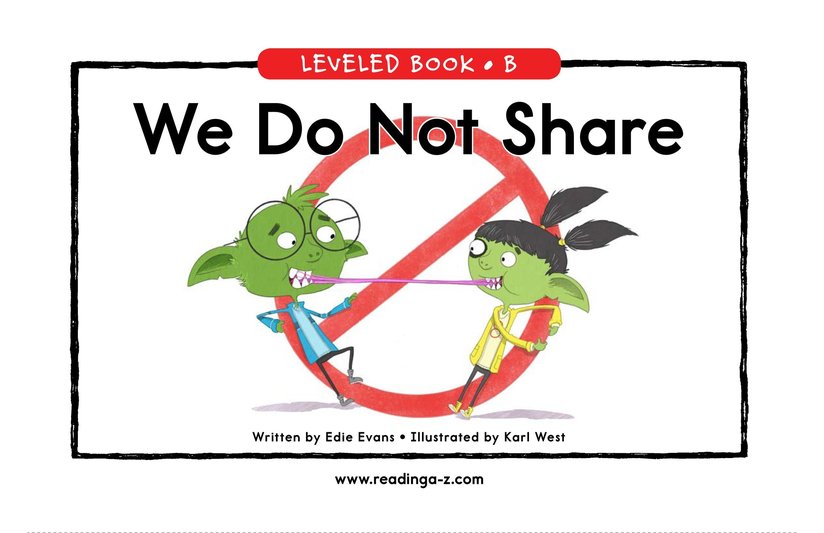 We Do Not Share