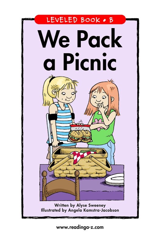 We Pack a Picnic