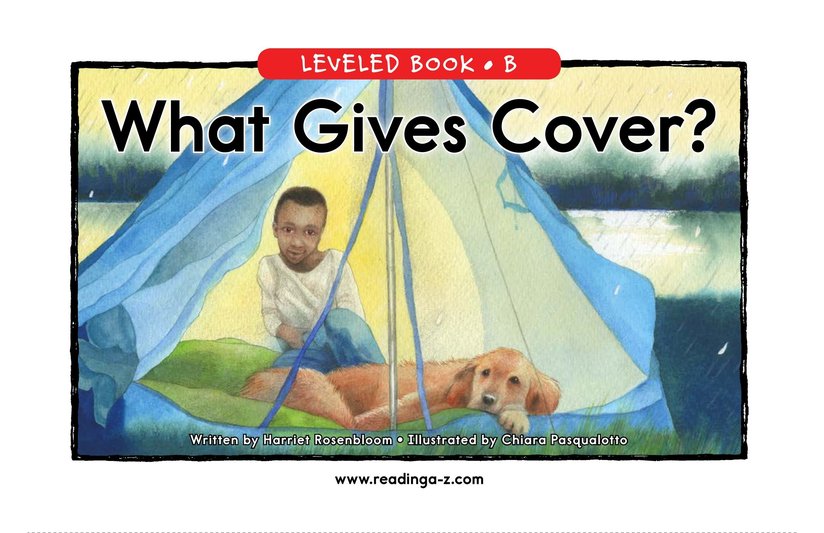 What Gives Cover