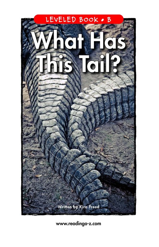 What Has This Tail