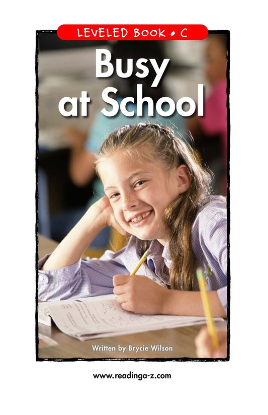Busy At School