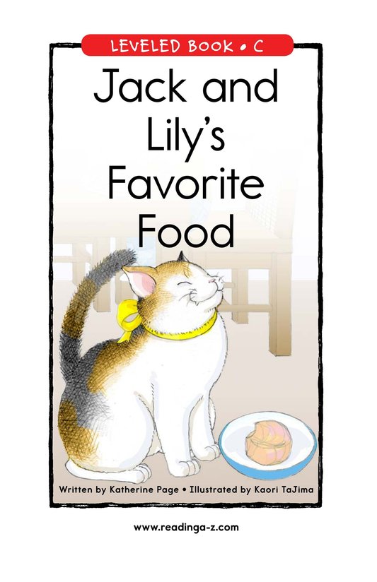 Jack and Lily's Favorite Food