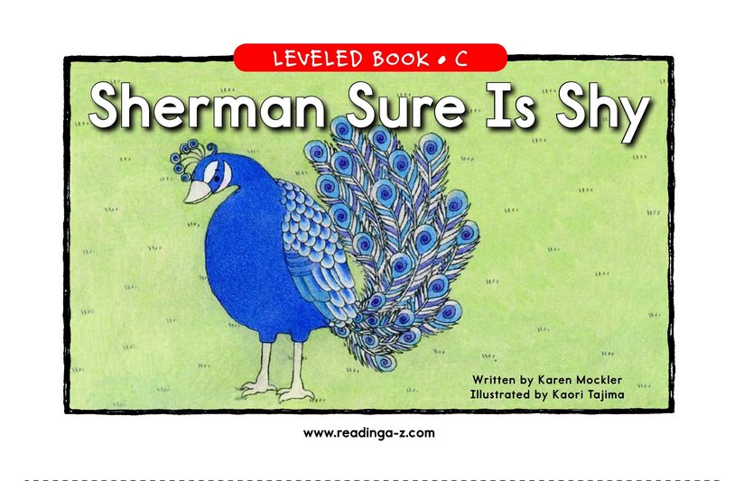 Sherman Sure Is Shy