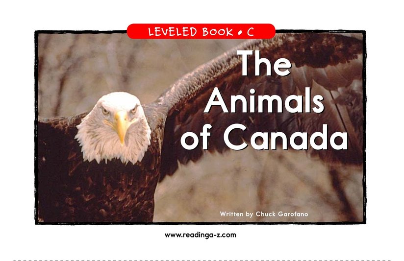 The Animals of Canada