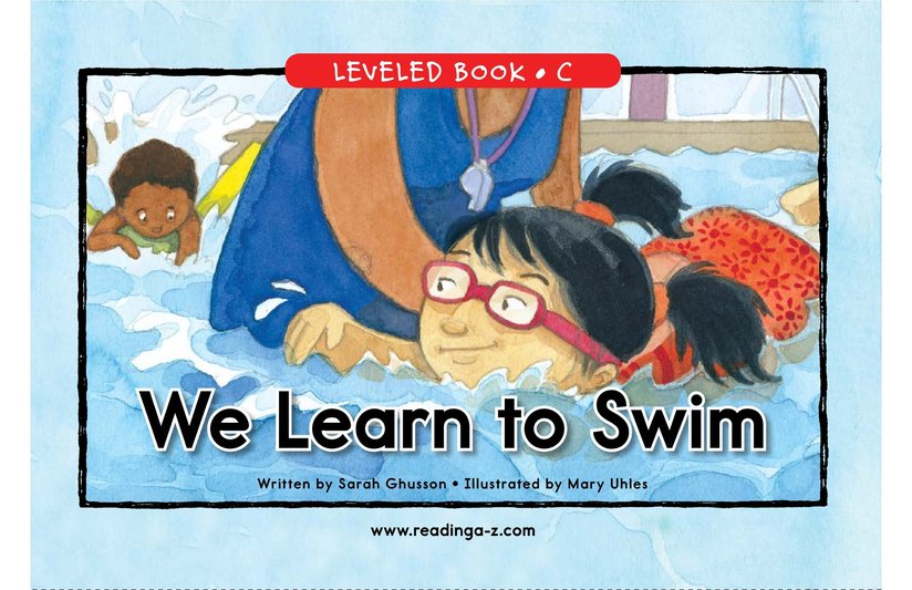 We Learn to Swim