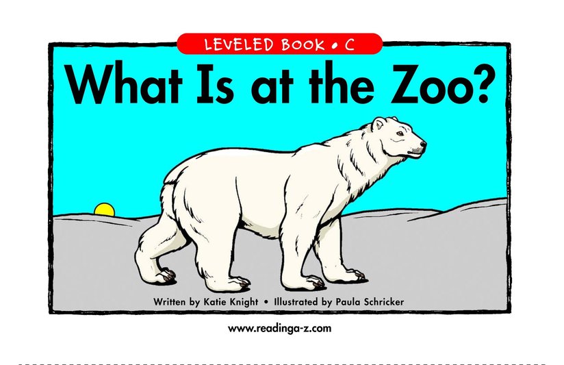 What Is at the Zoo