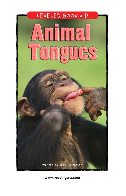 Animal Tongues