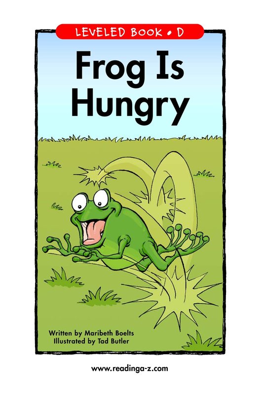 Frog Is Hungry