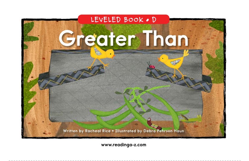 Greater Than