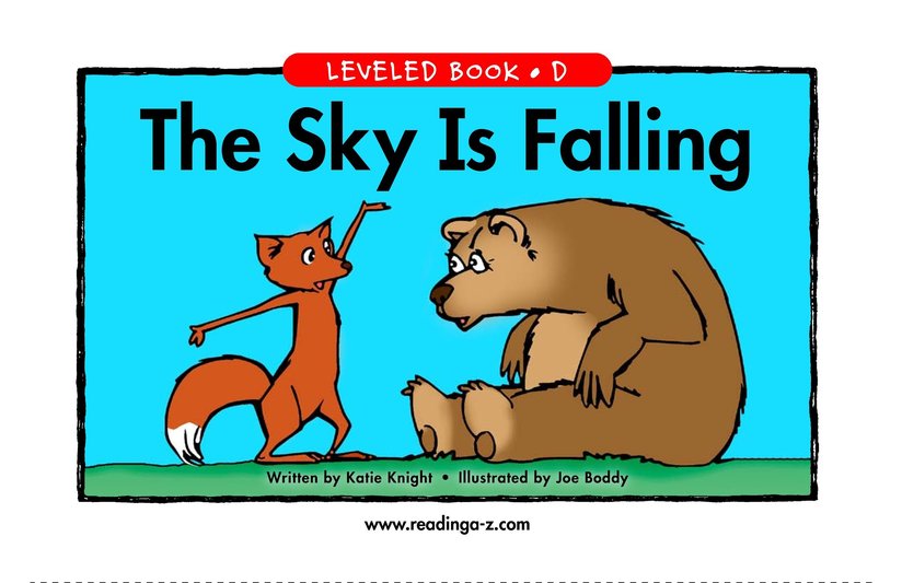 The Sky Is Falling