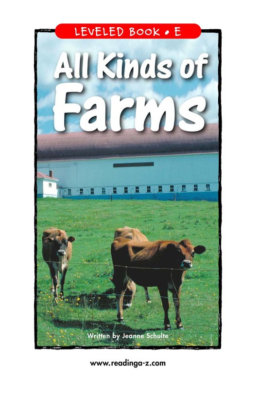 All Kinds of Farms