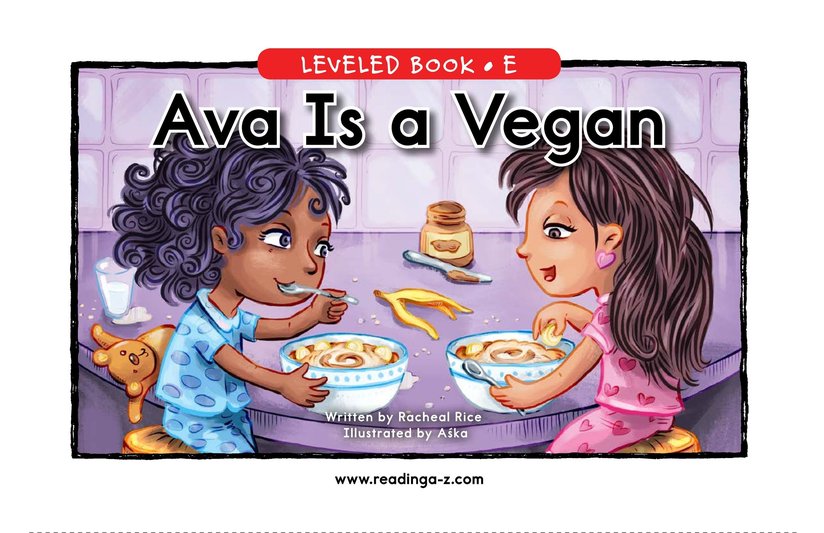 Ava Is a Vegan