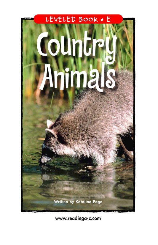 Country Animals