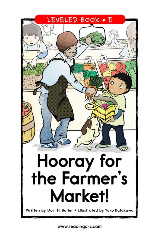 Hooray for the Farmer's Market!