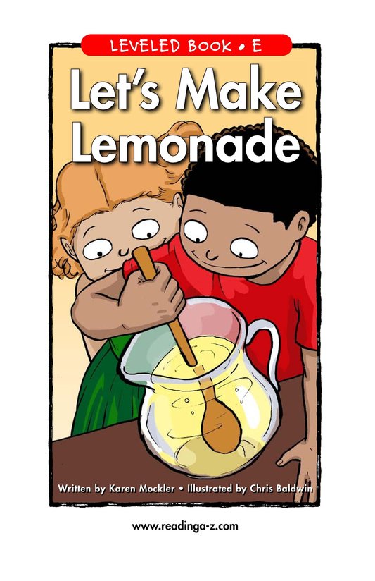 Let's Make Lemonade