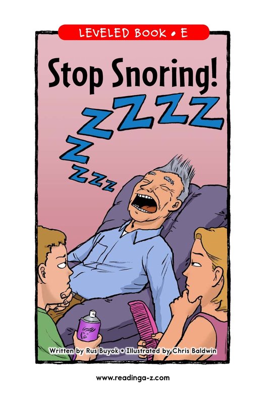 Stop Snoring!
