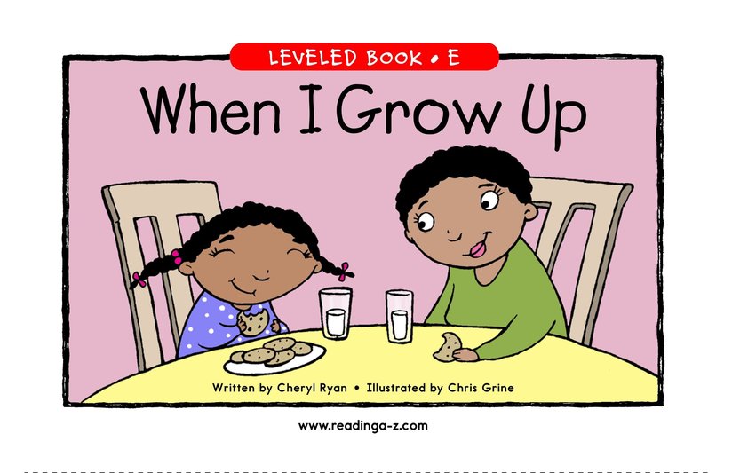 When I Grow Up