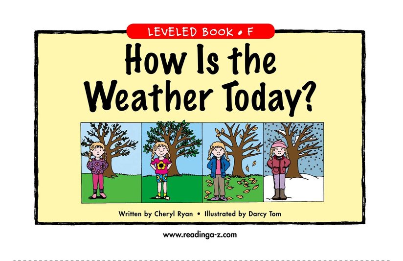 How Is the Weather Today