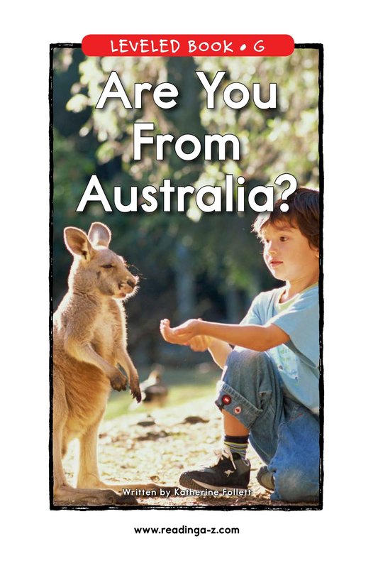 Are You From Australia
