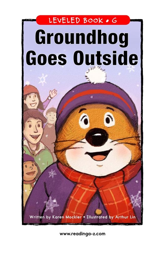 Groundhog Goes Outside