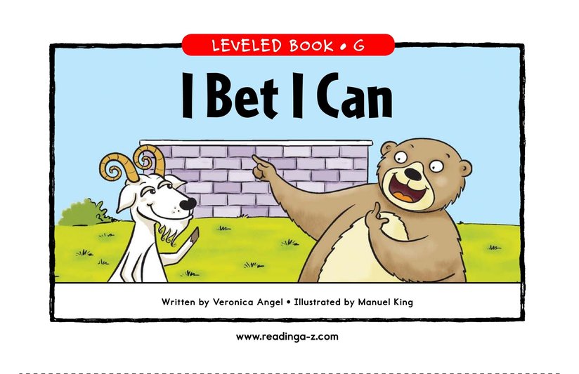 I Bet I Can