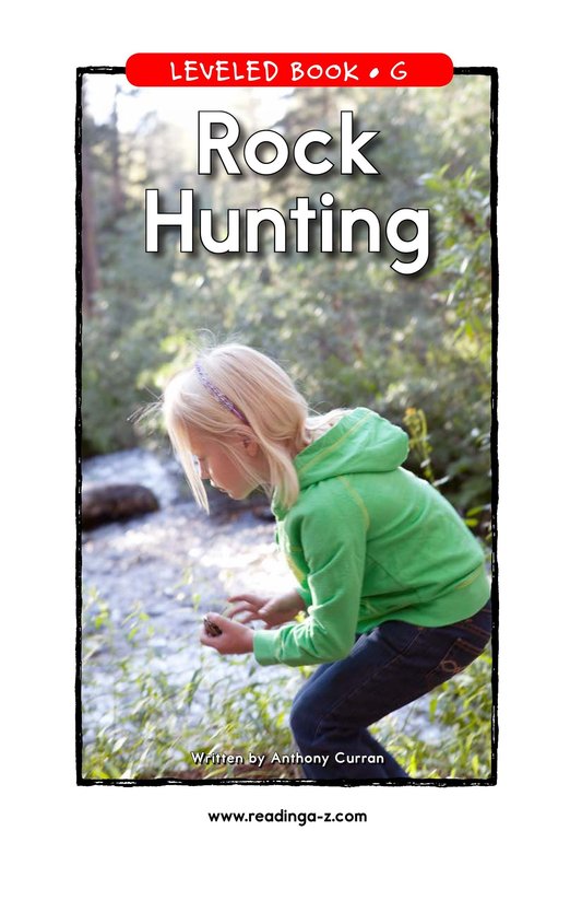 Rock Hunting
