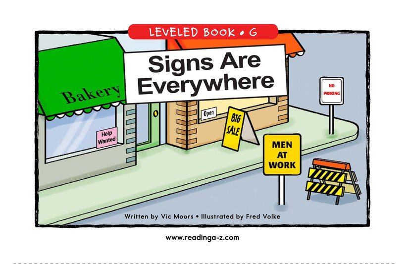 Signs Are Everywhere