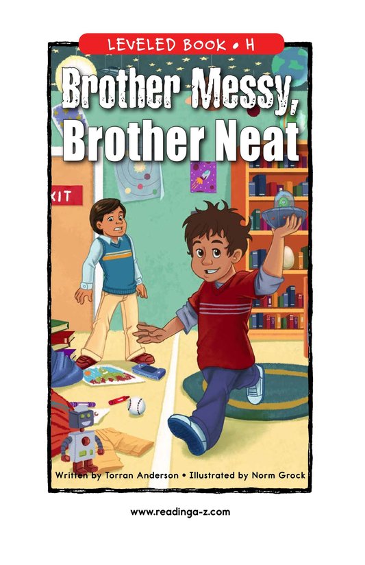 Brother Messy,Brother Neat