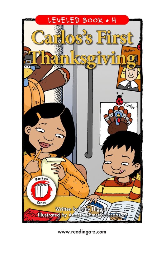 Carlos's First Thanksgiving