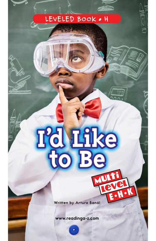 I'd Like To Be