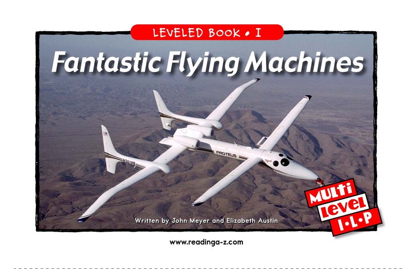Fantastic Flying Machines