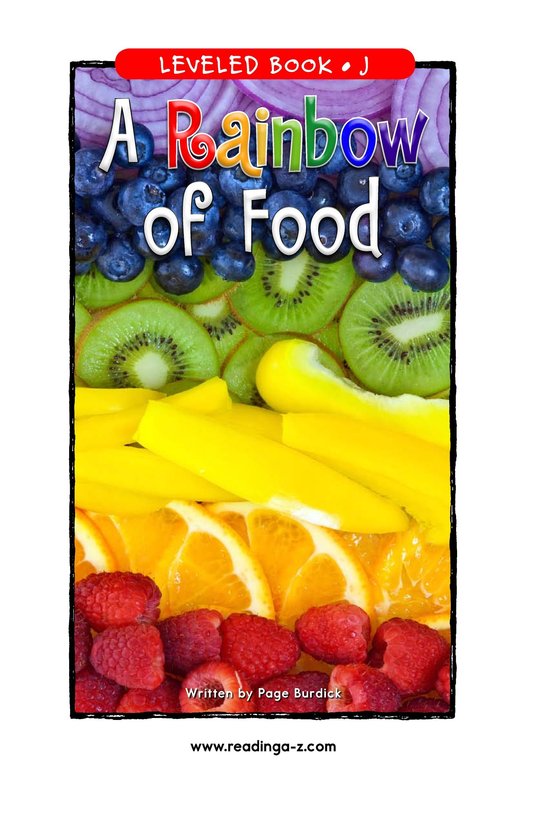 A Rainbow of Food