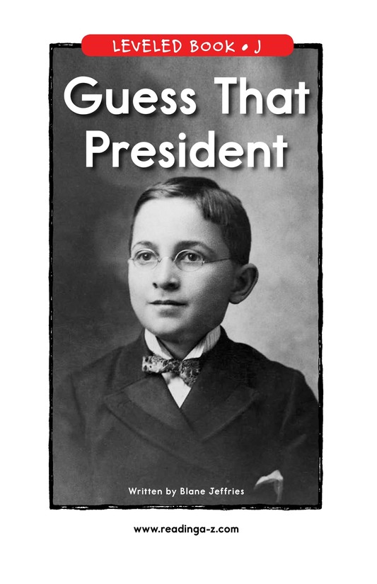 Guess That President