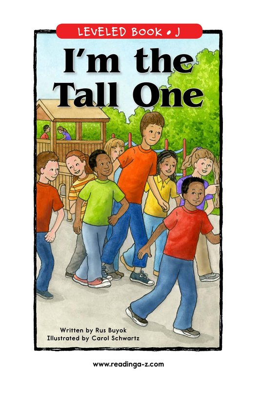 I'm the Tall One