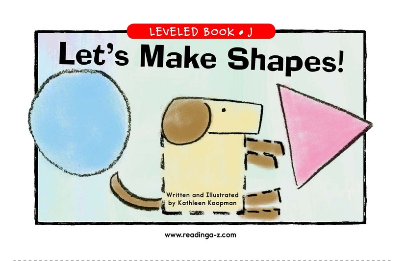 Let's Make Shapes!